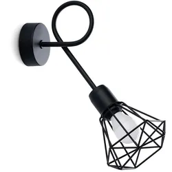 Wandleuchte ARTEMIS 1S schwarz