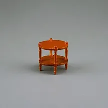 Reutter Porzellan 001.897/9 - Beistelltisch leer, Miniatur im Maßstab 1:12