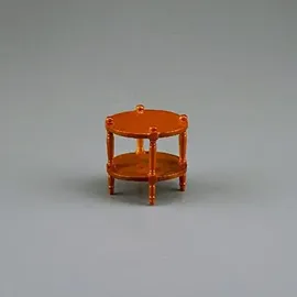 Reutter Porzellan 001.897/9 - Beistelltisch leer, Miniatur im Maßstab 1:12