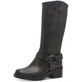 TAMARIS Damen Langschaft-Stiefel Blockabsatz Vegan; CIGAR, EU 37