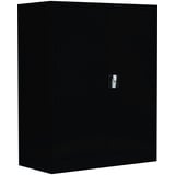 Lüllmann Stahl-Aktenschrank Metallschrank abschließbar Büroschrank 100 x 80 x 38,3cm Schwarz 530319