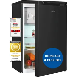 Exquisit KS15-4-051C Kühlschrank (107 l, 845 mm hoch, Inoxlook-az)