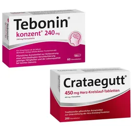 Crataegutt 450 mg und Tebonin konzent