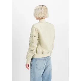 Alpha Industries Ma-1 VF Lw Bomberjacke - Vintage White - XS