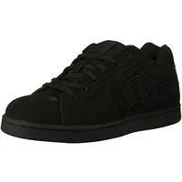 DC Shoes DC NET M Shoe 3BK, Herren Sneakers, Schwarz (Black/Black/Black), 42.5 EU