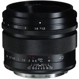 Voigtländer Nokton 40mm f/1.2, asphärisch schwarz