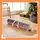 Relaxdays Aufbewahrungsbox Geschenkpapier 2er Set weiß