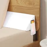 Keilkissen Für Kingsize-bett – Kopfteil – 152,4 Cm – Weißer Kissenstopper, Keilkissen Für Matratze Zum Füllen Von Lücken – Ihr Telefon Und Ihre Brille