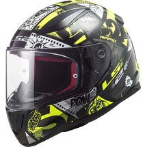 LS2 FF353J Rapid mini vignette black/yellow
