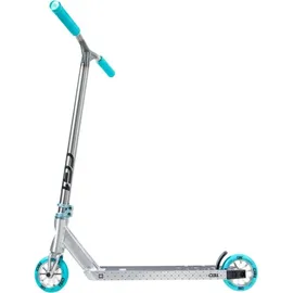 Fantic26 CORE CG1 Stunt-Scooter Park H=81cm Silber Gebürstet / Türkis