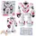 Wisam RC-Roboter Interaktiver ferngesteuerter mit 16 Funktionen RTF pink/weiß