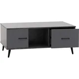 MCW Couchtisch N89 Marmor-Optik grau