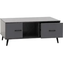 MCW Couchtisch N89 Marmor-Optik grau