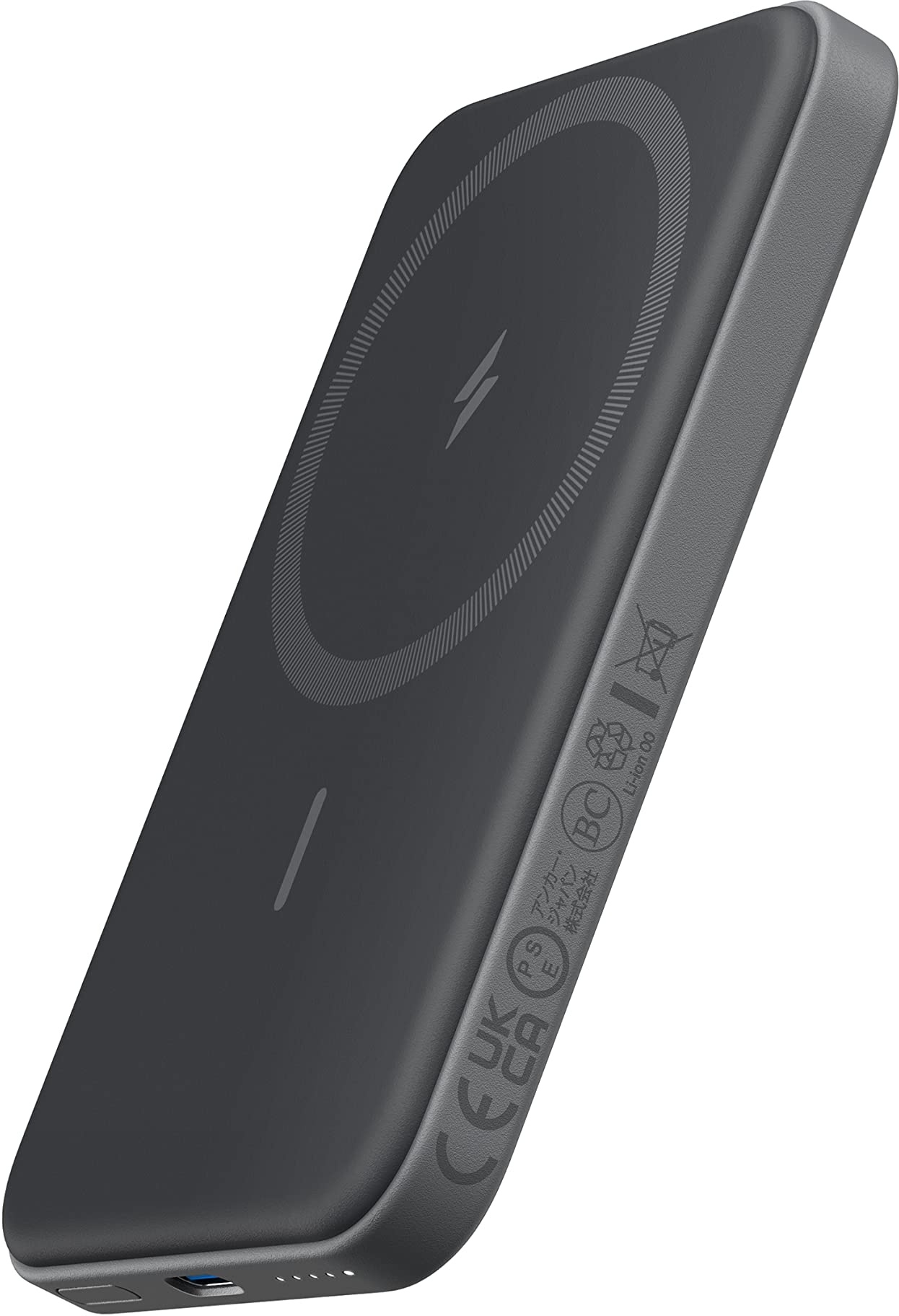 Anker 621 Magnetic Battery (MagGo), 5000mAh magnetische Powerbank mit USB-C Kabel, Nur kompatibel mit iPhone 13/13 Pro / 13 Pro Max, 12/12 Pro / 12 Pro Max