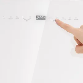 Klarstein Emerald 5 Slim Tischgeschirrspüler (freistehend, 550 mm breit, Weiß)