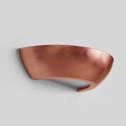 Elegante Keramik-Wandleuchte Dinas - Kupfer