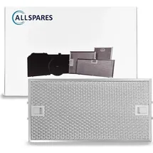 Allspares Metall-Fettfilter für Dunstabzugshauben geeignet für AS-MF290, 434107 |