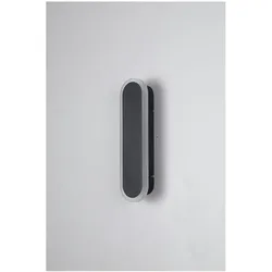 Licht-Erlebnisse Wandaußenleuchte MUNFELL Schwarz Metall Kunststoff IP65 LE120766