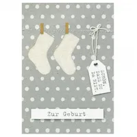 Räder Baby Karte"Zur Geburt"