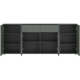 Home Affaire Sideboard 203,2 x 81,9 x 40 cm grün