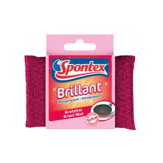 Spontex Brillant Reinigungspad mit Scheuerseite,