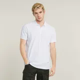G-Star Dunda Slim Kurzarm-poloshirt White S