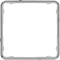 Jung Applikations-Rahmen gl.ch CDP 81 GCR