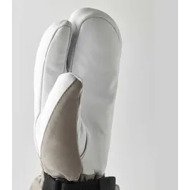 Hestra Heli Ski 3-Finger Skihandschuhe Beige/Khaki 9