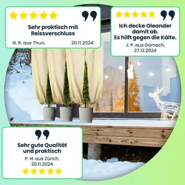 casativo-garden Pflanzenabdeckung XL 3er Set