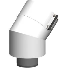 ALTERNATIVE HAUSTECHNIK ATEC Abgas 0415 45°-Bogen, konzentrisch, DN60/100