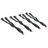 SW-Motech Gurt-Set passt für 4 Stück für PRO Hecktasche Haken einseitig Set, Black
