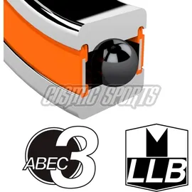 EnDURO Bearings 6810 LLB ABEC 3 Lager, - Silber