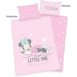 Herding Bettwäsche Disney's Minnie Mouse Bettwäsche-Set, Kopfkissenbezug 40 x 60 cm