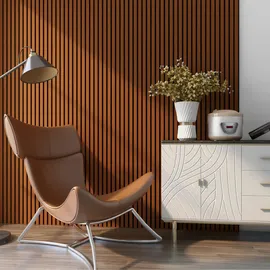 [neu.holz] Wandpaneel Vang Braun 12 St. 8,64 m2