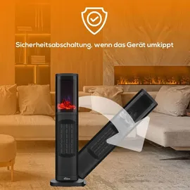 Tronitechnik Turmheizer 2000 W Schwarz