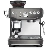 Sage - The Barista Express Impress - Kaffeemaschine mit manuellem Milchaufschäumer & integriertem Mahlwerk - Intelligente Dosierung, 25 Mahlgradeinstellungen - Schwarzer Edelstahl
