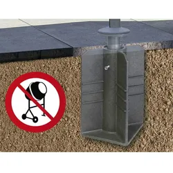 SIENA GARDEN  Earthbase Bodenständer Earthbase für Ampelschirme