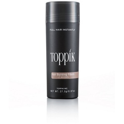 TOPPIK Haarstyling-Set TOPPIK 27,5 g. - Streuhaar, Schütthaar, Haarverdichtung, Haarfasern, Puder, Hair Fibers braun