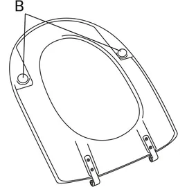 Villeroy & Boch Architectura WC-Sitz Weiß