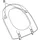 Villeroy & Boch Architectura WC-Sitz Weiß