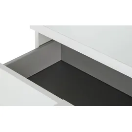 Die Möbelfundgrube Schuhschrank 83 x 102 x 36 cm 2 Türen / weiß hochglanz