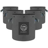 AC Infinity Stofftöpfe 19 Liter 5er-Pack