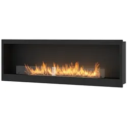 SOLOLED INSIDE 1500 Infire Einbau-Bioethanolkamin mit Glas
