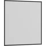 hecht International Fliegengitter mit Aluminiumrahmen 130 x 150 cm Anthrazit