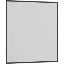 hecht International Fliegengitter mit Aluminiumrahmen 130 x 150 cm Anthrazit