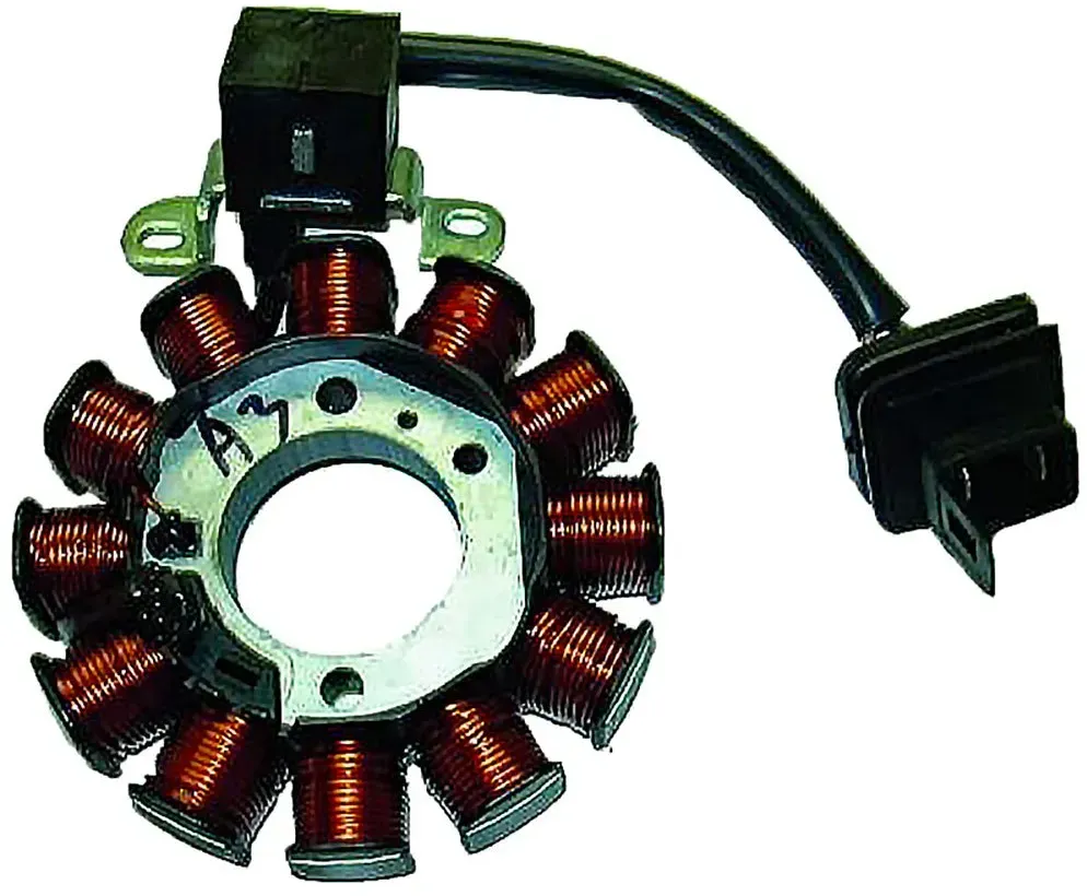 Kokusan Trifase 12 Polos 12v 120w Piaggio 50-100 4t Stator - Silver - One Size