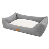 Freudentier orthopädisches Hundebett mit Memory Foam, edel gesteppt XXL