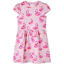 vidaXL Druckkleid Kinderkleid Hellrosa 140