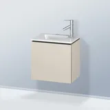 Duravit Waschtischunterschrank 1 Tür 42 x 40 x 29,4 cm Taupe Matt