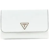 GUESS Umhängetasche Noelle XBody Flap Organizer white